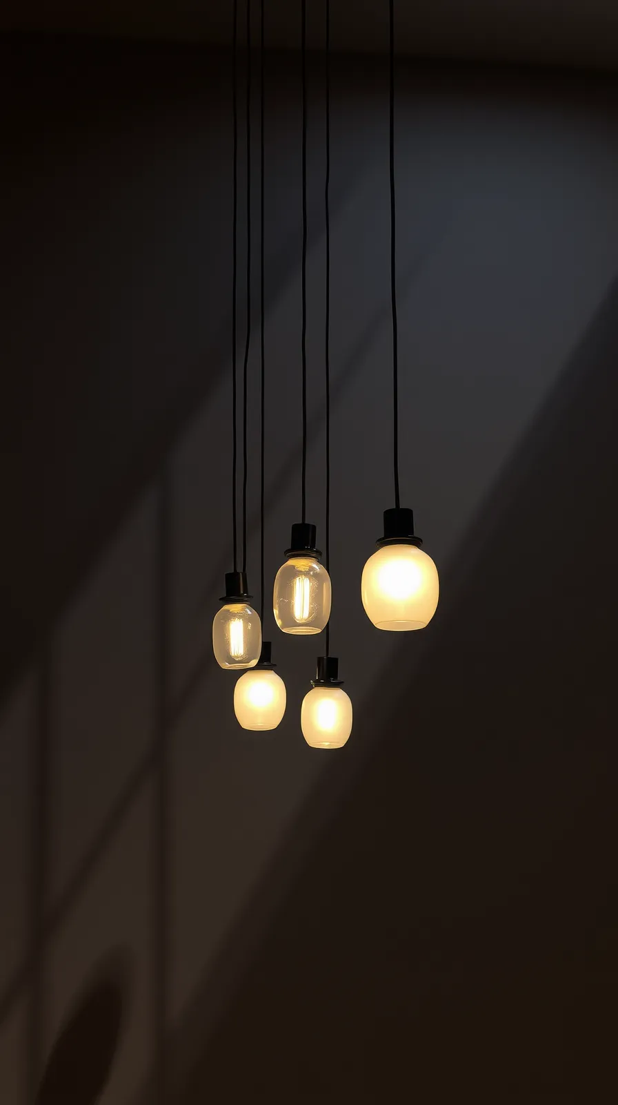 Підвісні дизайнерські світильники у сучасному інтер'єрі